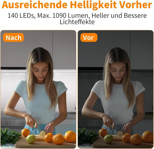 Detalle 2 de SIBI LIGHTING Unterbauleuchte 1 m