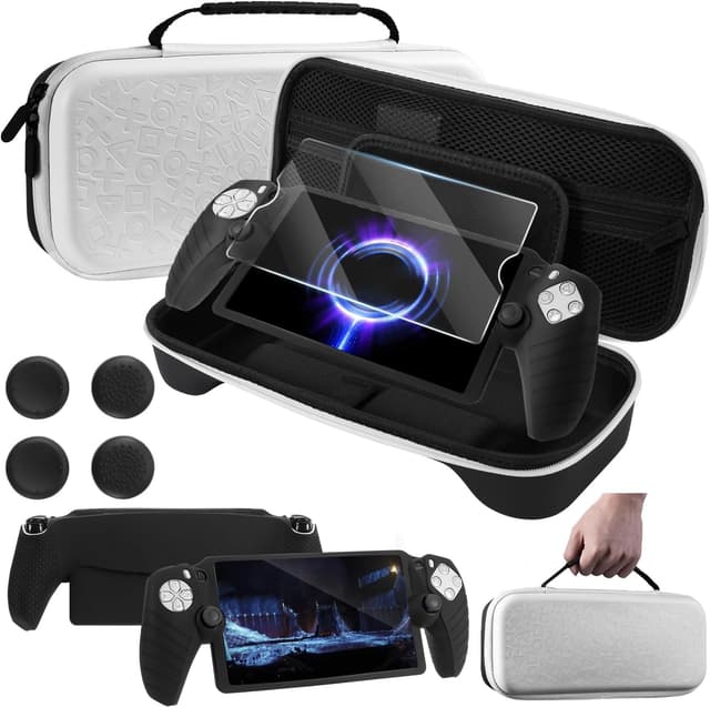 Detalle de Accessories Bundle for PlayStation Portal Case 8‑in‑1
