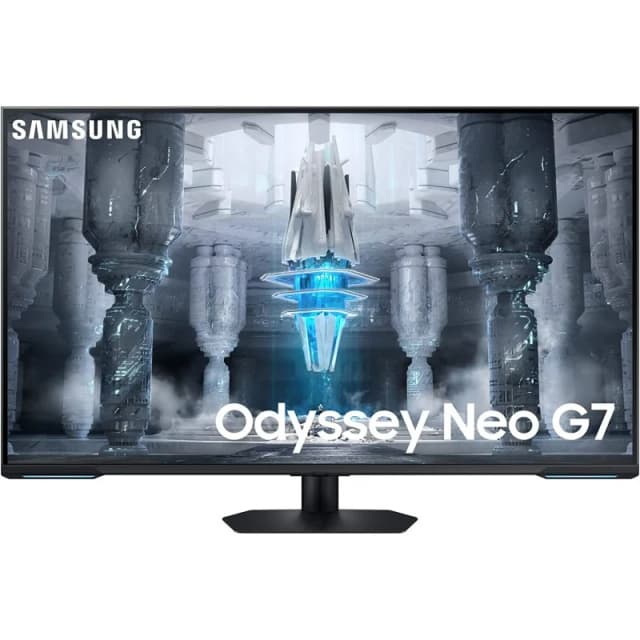 Detalle de Samsung Odyssey Neo G7 LS43CG700NUXEN 43" 4K 144 Hz monitor