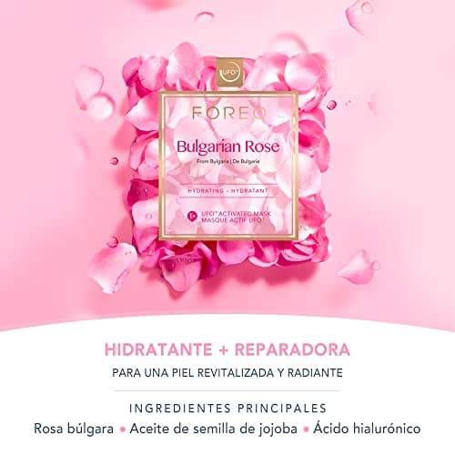 Thumbnail 2 de FOREO Bulgarian Rose maschera viso UFO 3 pz