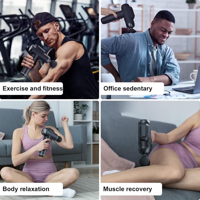 Thumbnail 5 de Massage Gun Deep Tissue 99-speed handheld massager 💆