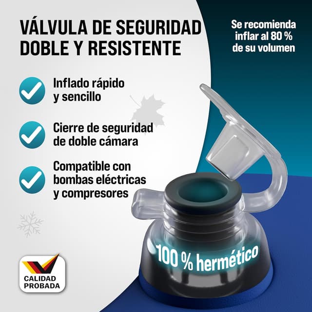 Thumbnail 5 de Monzana Cojín Piscina Invierno XL 120x120cm