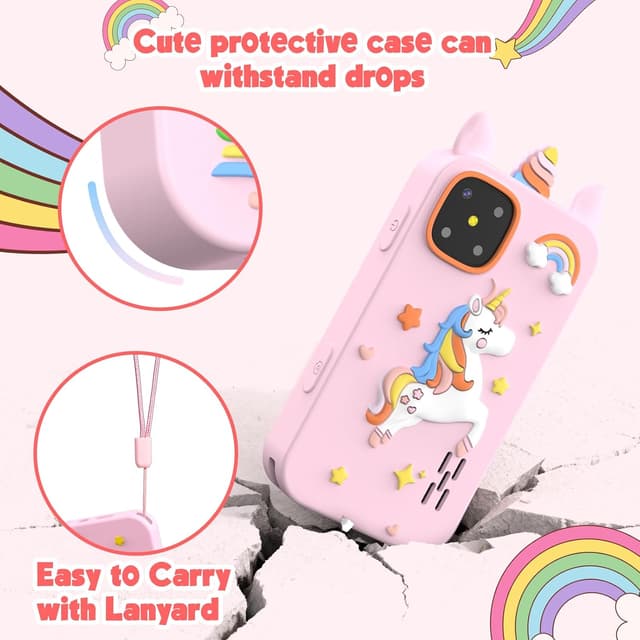 Thumbnail 6 de Kids Smart Phone Mini Toddler Cell Phone for Girls