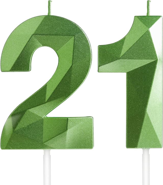 Thumbnail 4 de Yiran Pink 19th Birthday Candles