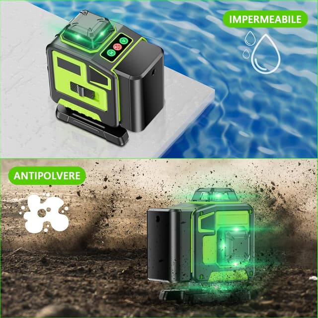 Detalle de Livella laser autolivellante 16 linee