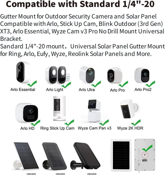 Thumbnail 4 de Tonton Wall Mount for Blink Outdoor Camera