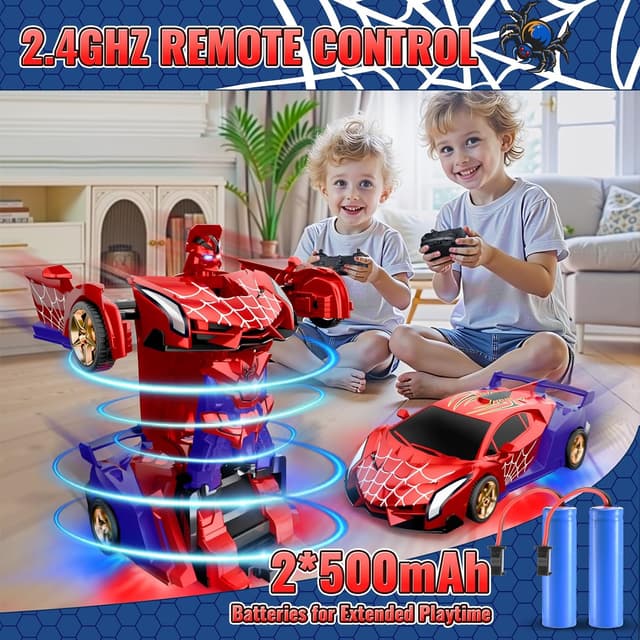 Thumbnail 5 de Spider Transform RC Car 2.4 GHz Remote Control