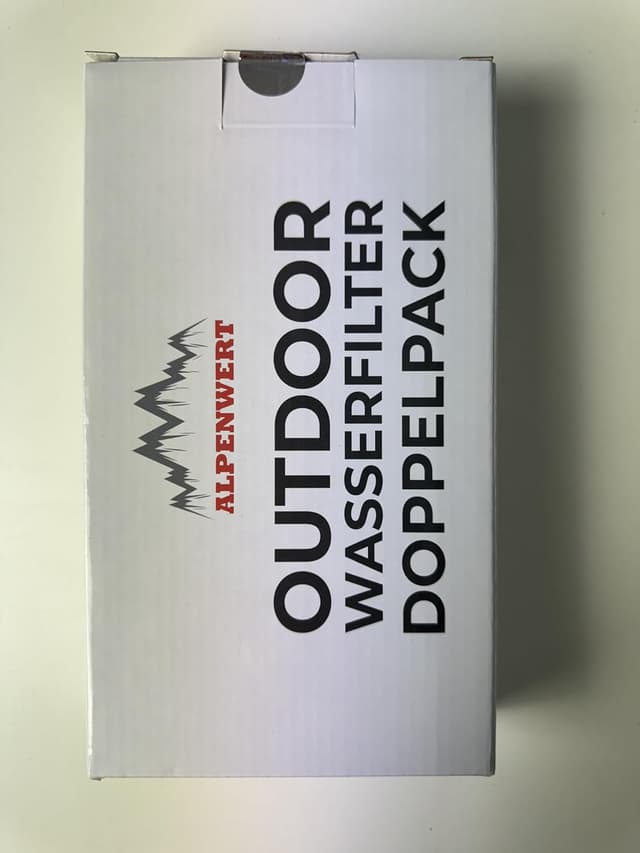 Detalle 2 de ALPENWERT Wasserfilter Outdoor Doppelpack