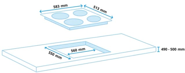 Thumbnail 4 de Bosch PXX645HC1E Induktionskochfeld