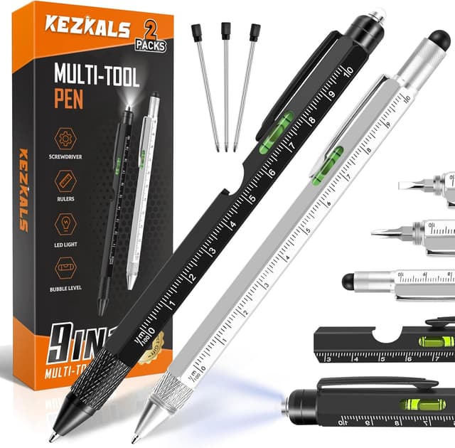 Thumbnail 6 de KEZKALS 9‑in‑1 Kugelschreiber Set 2er Pack