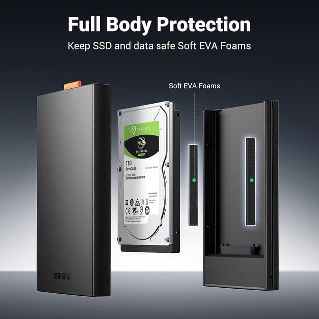 Thumbnail 4 de UGREEN 2.5 Inch Enclosure 6Gbps USB‑C