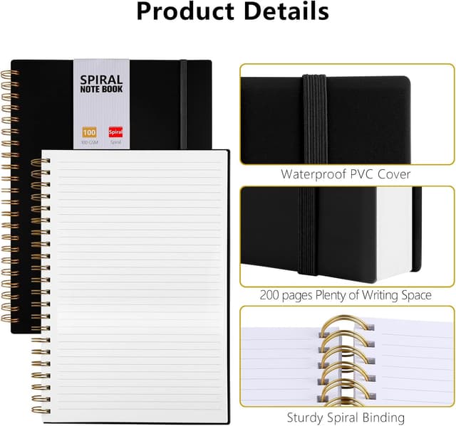 Detalle 2 de A4 Notebook 200 Pages Journal