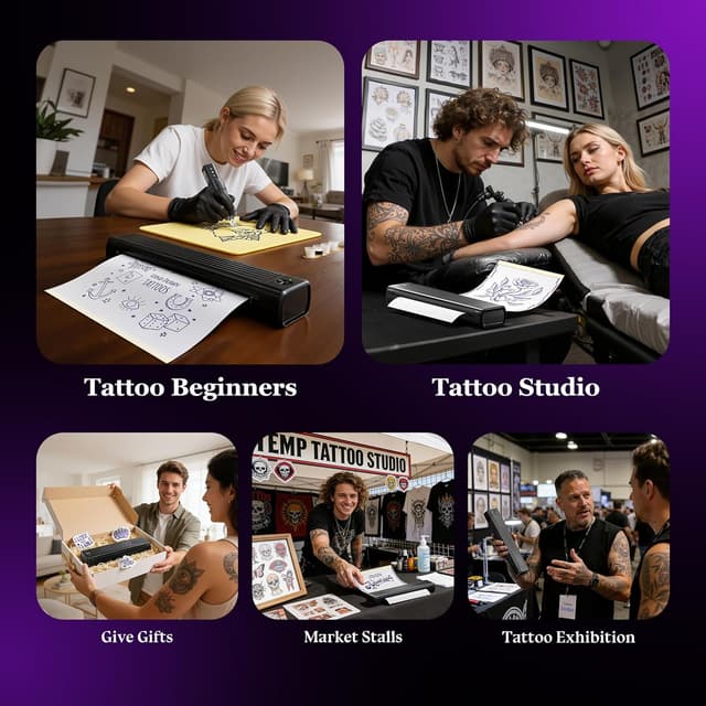 Thumbnail 3 de Itari A886 Tattoo Printer for Artists Beginners