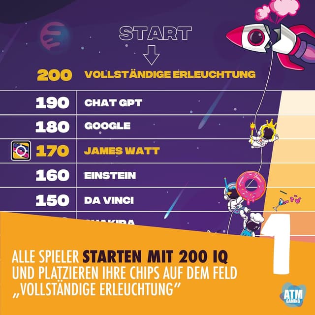 Detalle de Gravity Gesellschaftsspiel Wissen, 2 bis 8