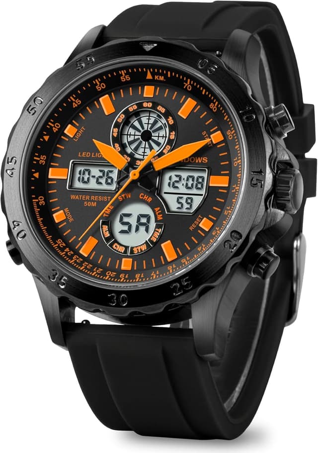 Detalle 2 de PINDOWS Uhren Herren 50 m wasserdicht