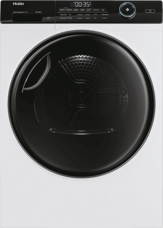 Detalle de Haier HD80-A3959 Wärmepumpentrockner mit i-Refresh und hOn App