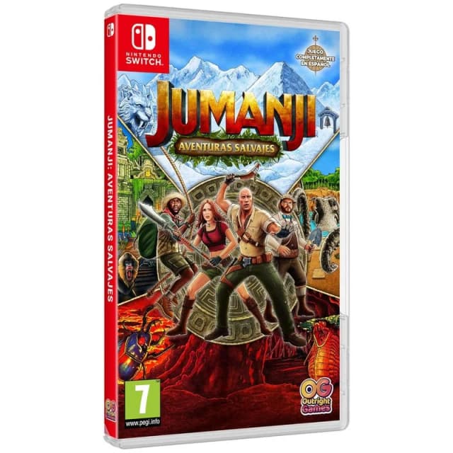 Detalle de Jumanji: Aventuras Salvajes para Nintendo Switch (outright-games)