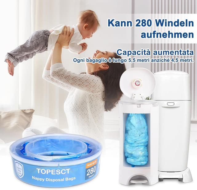 Thumbnail 1 de TopEsct Ricarica mangiapannolini 5 pezzi