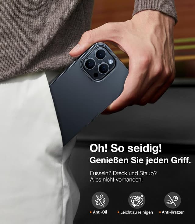 Thumbnail 6 de TORRAS iPhone 16 Pro Hülle 0,07 cm ultradünn