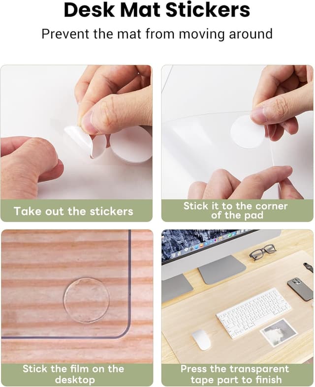 Detalle 1 de YSAGi Schreibtischunterlage 70 x 50 cm