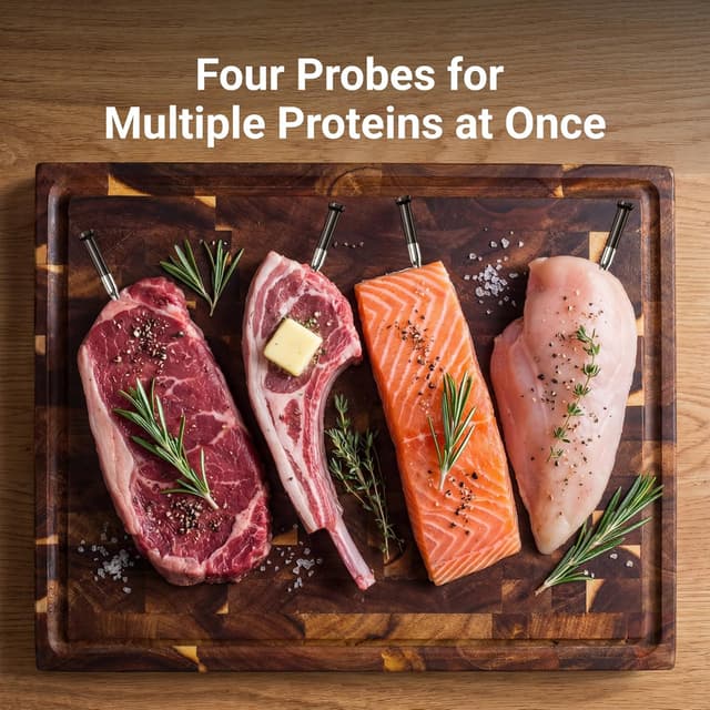 Thumbnail 1 de Typhur Sync Gold Wireless Meat Thermometer ±0.5℉