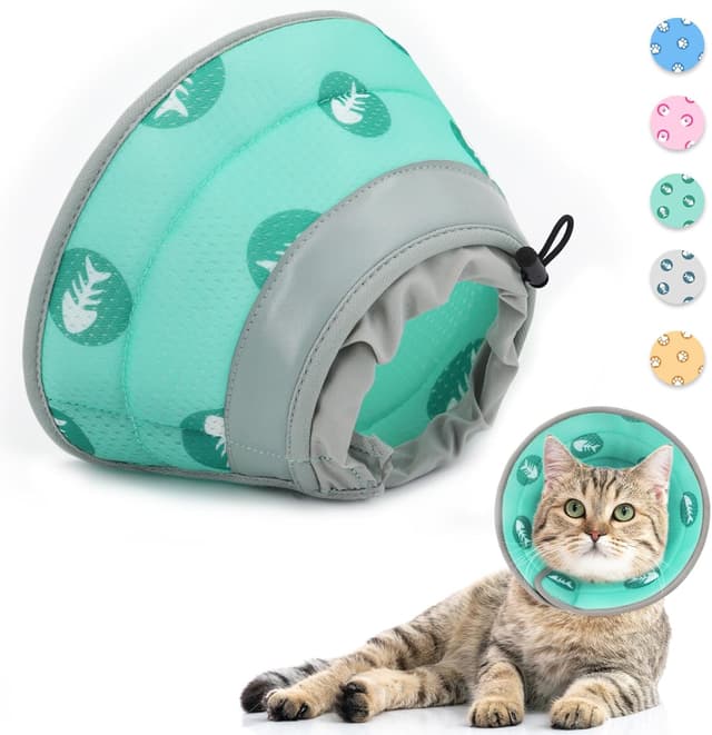 Detalle de Einstellbare Halskrause für Katzen, M