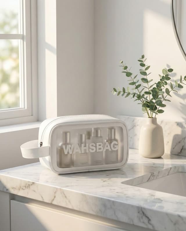 Detalle de OGBK Clear Travel toiletry bag