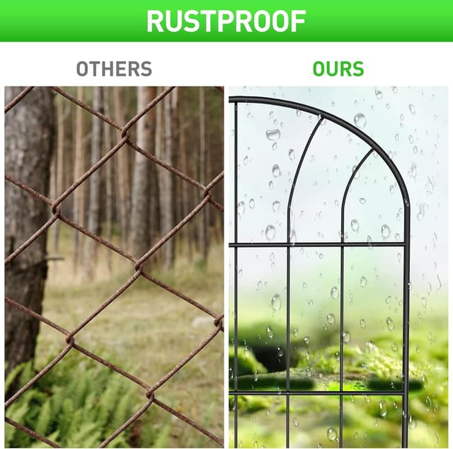 Thumbnail 3 de SARSTRY Decorative Garden Fence 3.3m