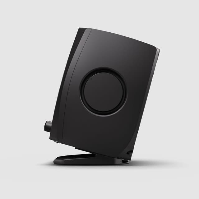 Detalle de ADAM Audio D3V Desktop-Monitorsystem (Paar, schwarz) mit USB-C