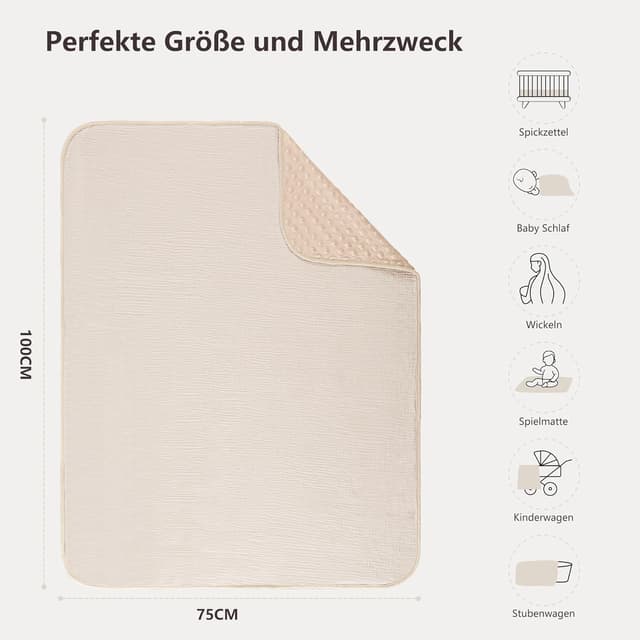 Thumbnail 2 de Susurration Babydecke 75x100 cm