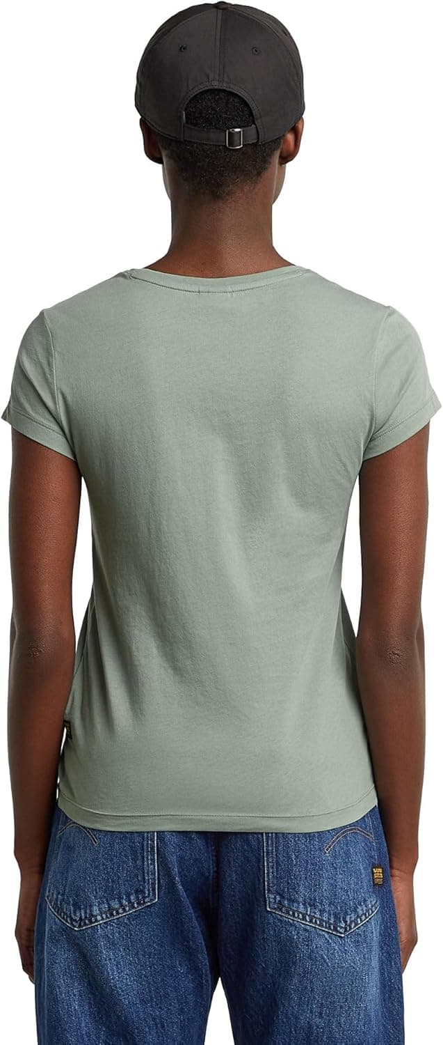 Detalle de G-STAR Women’s Moto Slim U-Neck Top