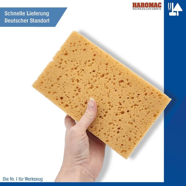 Thumbnail 1 de Haromac 2501200 Esponja para lechada 200×120×60 mm 🧽