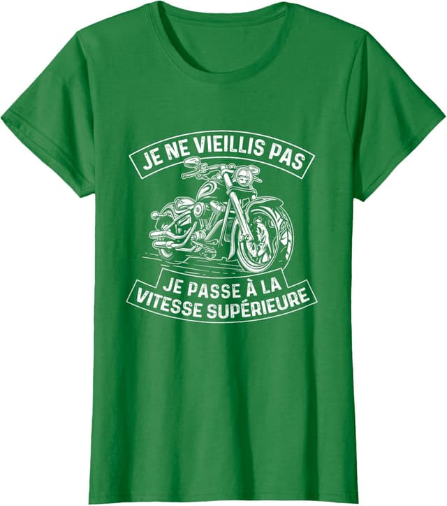 Thumbnail 2 de Je Ne Vieillis Pas T‑Shirt Motard Moto