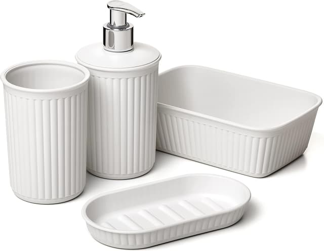 Detalle de Tatay Set accessori bagno 4 pezzi