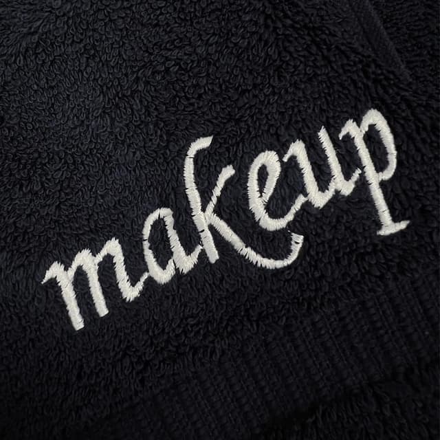 Detalle de Chakir Turkish Linens Hotel & Spa Quality 100% Cotton Turkish Towels (4-Pack Washcloths, Black)