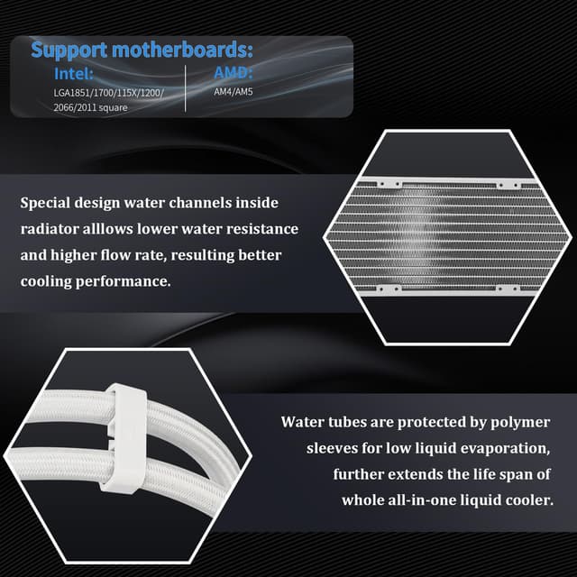 Thumbnail 1 de Thermalright Wonder Vision 360 ARGB 360mm AIO cooler