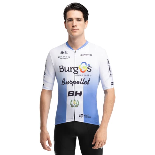 Detalle de Siroko Burgos Burpellet Maillot ciclismo hombre