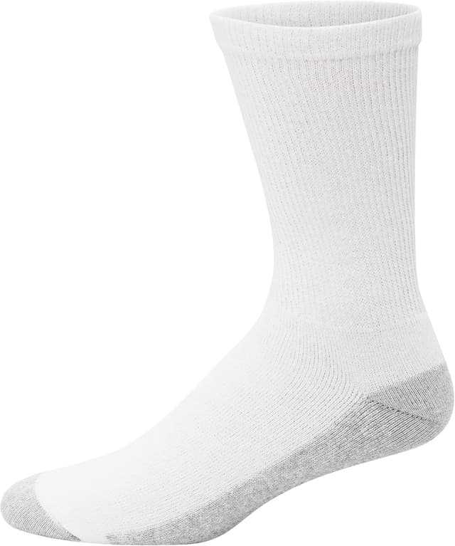 Thumbnail 2 de Hanes Double Tough Socks Crew 12-14