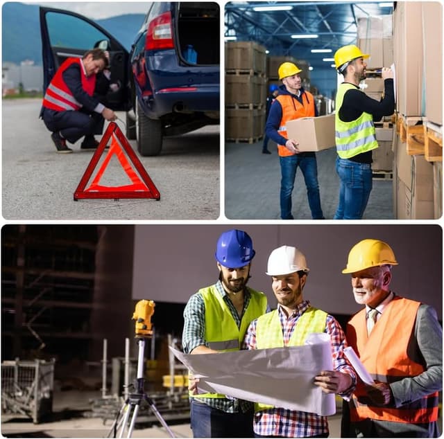 Thumbnail 6 de Hi Vis reflective vest with pocket