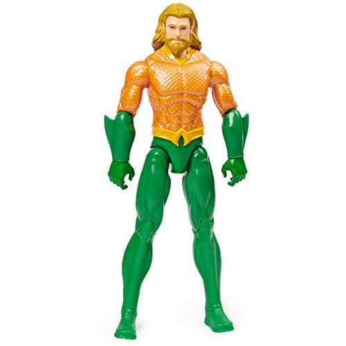 Detalle de DC Comics Aquaman 30 cm muñeco articulado para niños