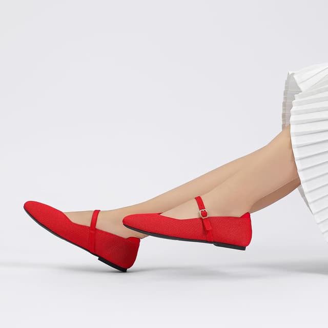 Detalle 1 de FancyRing Mary Jane flats