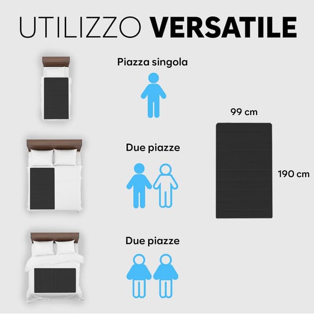 Thumbnail 2 de Adamson B10 Topper Raffreddante 190x100 cm