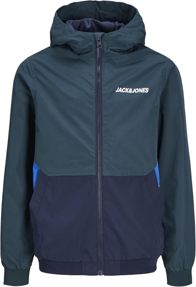 Detalle de JACK & JONES Boy Softshell Jacke Junior – leichte Softshell-Jacke für Bewegungsfreiheit