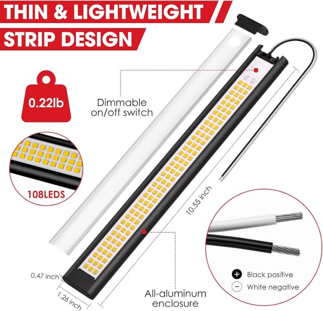 Thumbnail 3 de GZV 12V LED Lampe 26,8 cm