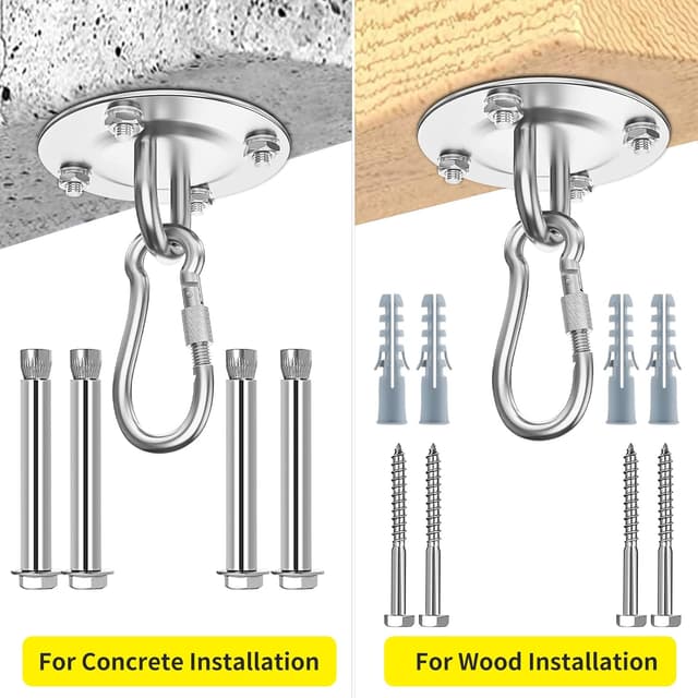 Detalle de Morzejar Deckenhaken 360° drehbar 400 kg