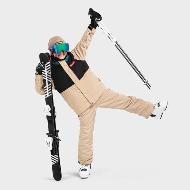 Detalle 2 de Siroko KW1-G Vista chaqueta esquí niña 10.000