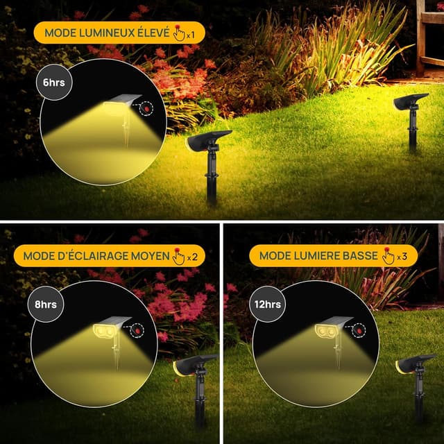 Thumbnail 2 de Linkind Spot Solaire Extérieur 6 pack 3000K