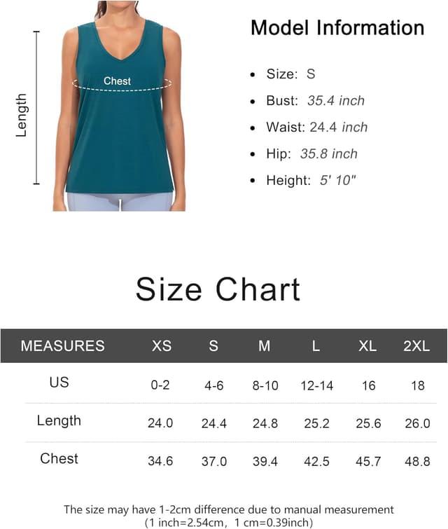 Thumbnail 6 de THE GYM PEOPLE DĂ©bardeur col V respirant đ§â