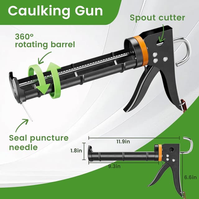 Thumbnail 1 de Professional Caulking Gun Kit 5-in-1