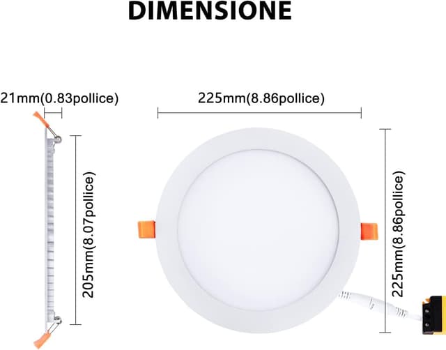 Thumbnail 2 de LVWIT Pannello LED Rotondo 1650 lm